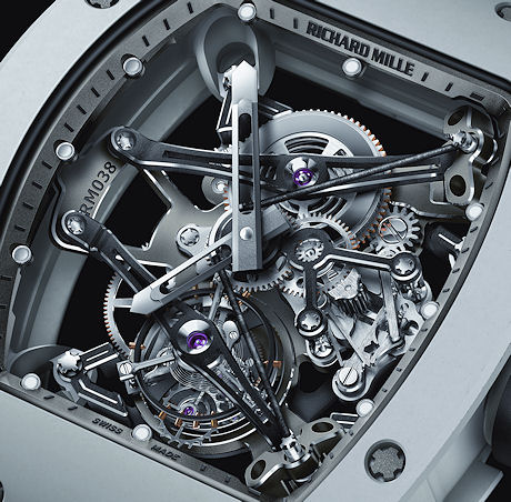Richard Mille RM 038 Mvt Richard Mille RM 038 bubba watson movement