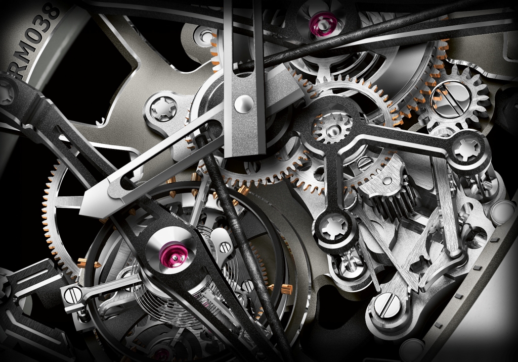 Richard Mille RM 038 close up Richard Mille RM 038