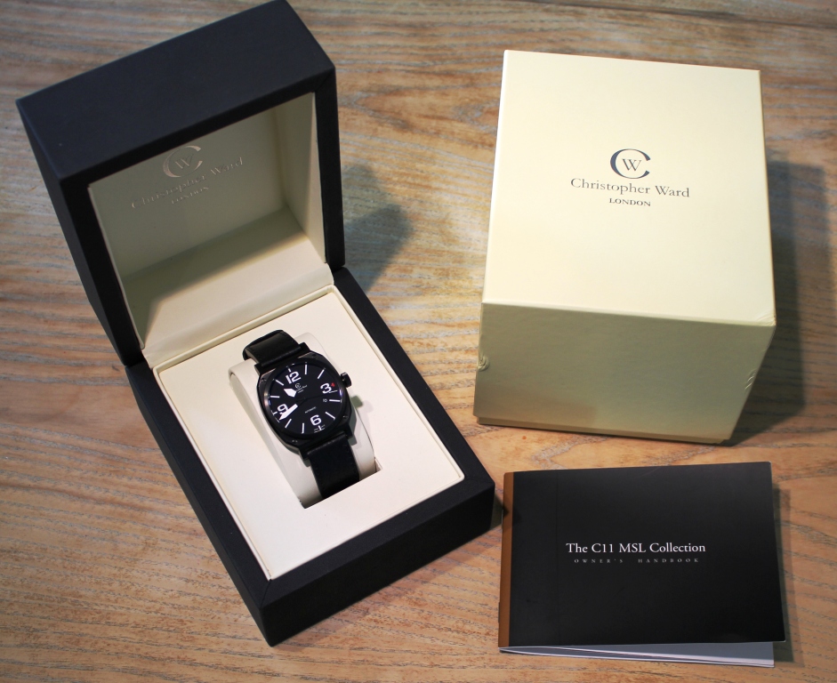 Christopher Ward C11 MSL - What you get sml