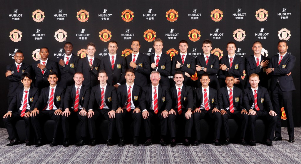 5323 Hublot ans Manchester United Team Photo