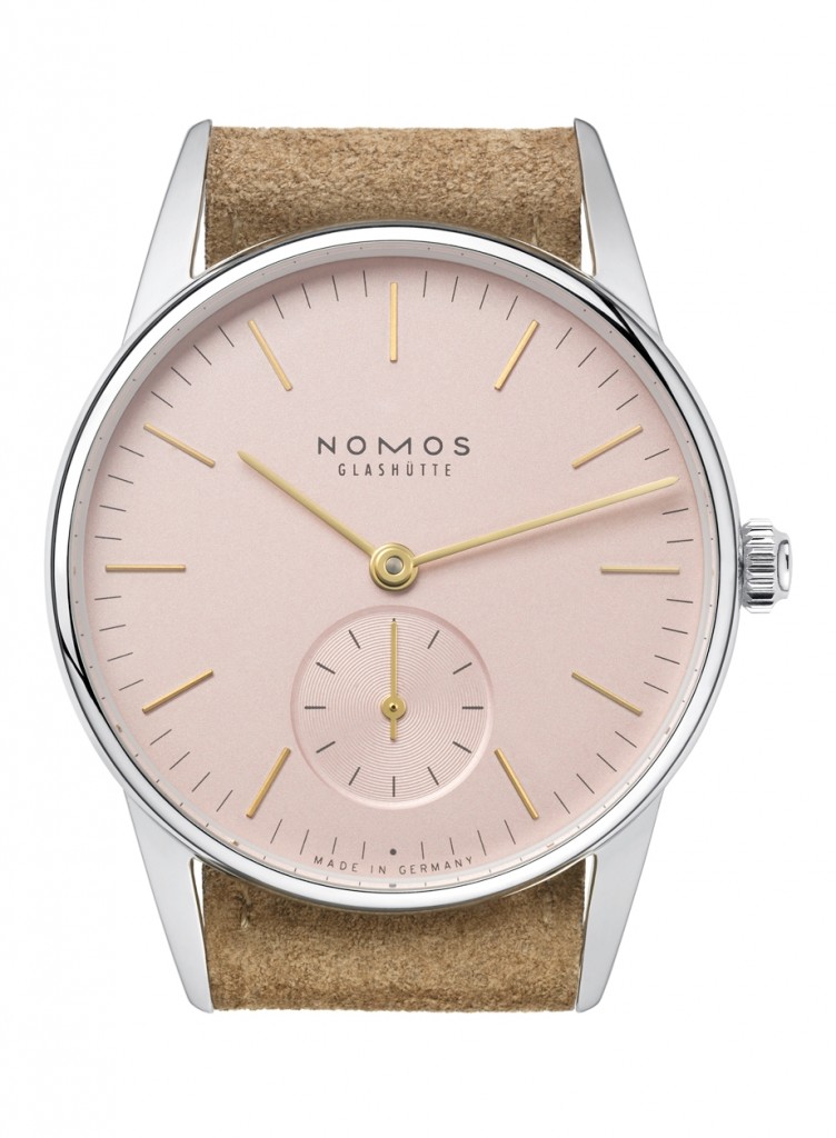 NOMOS Glashutte Orion 33 Rose.
